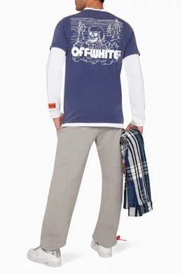 Off-White Blue Tee