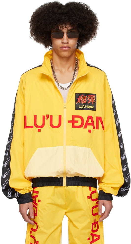 Luu-Dan Yellow Bomber Jacket