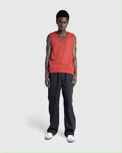 Highsociety Red Knit Vest