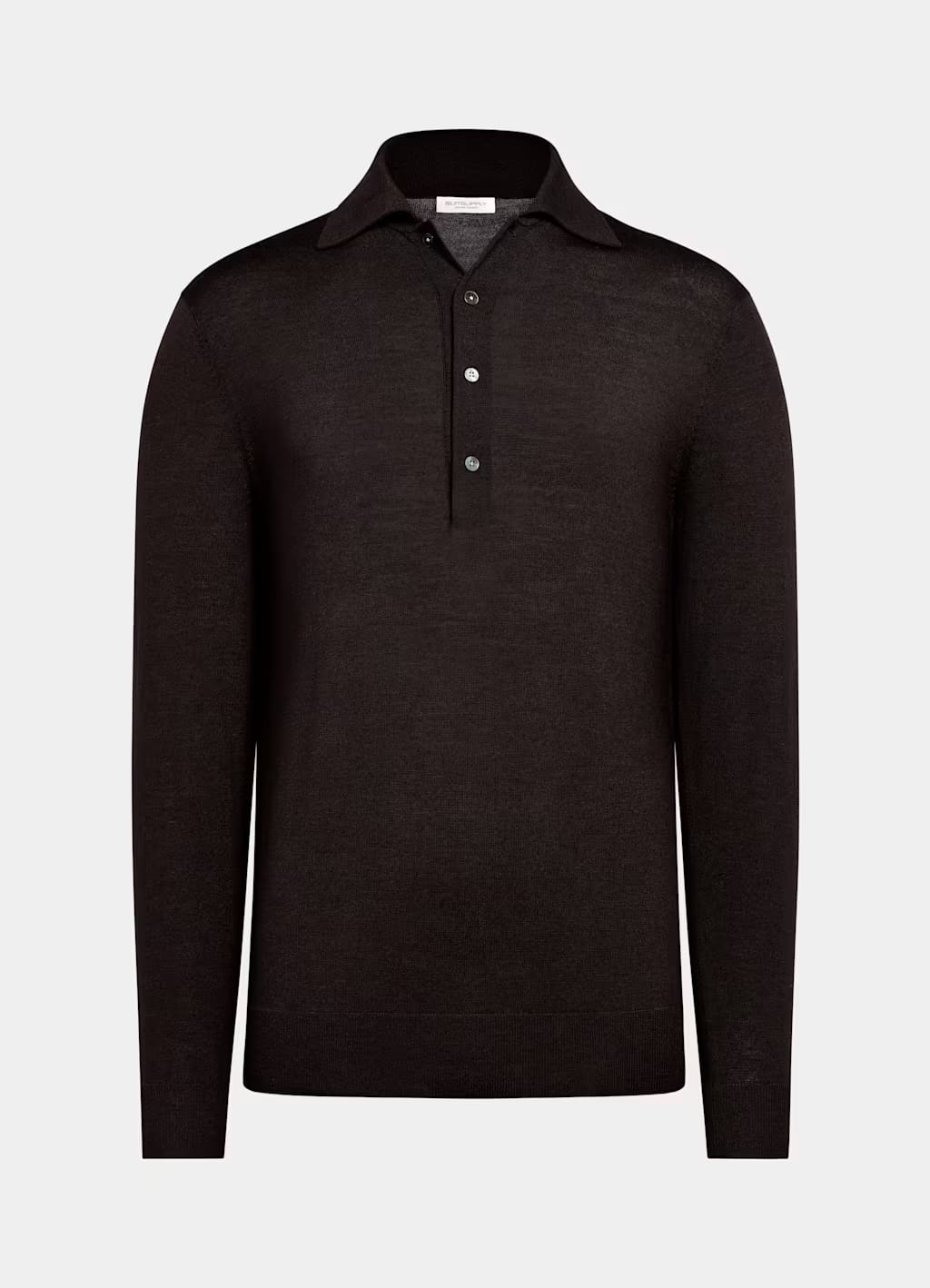 Suitsupply Pure Wool Black Sweater