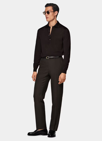 Suitsupply Pure Wool Black Sweater