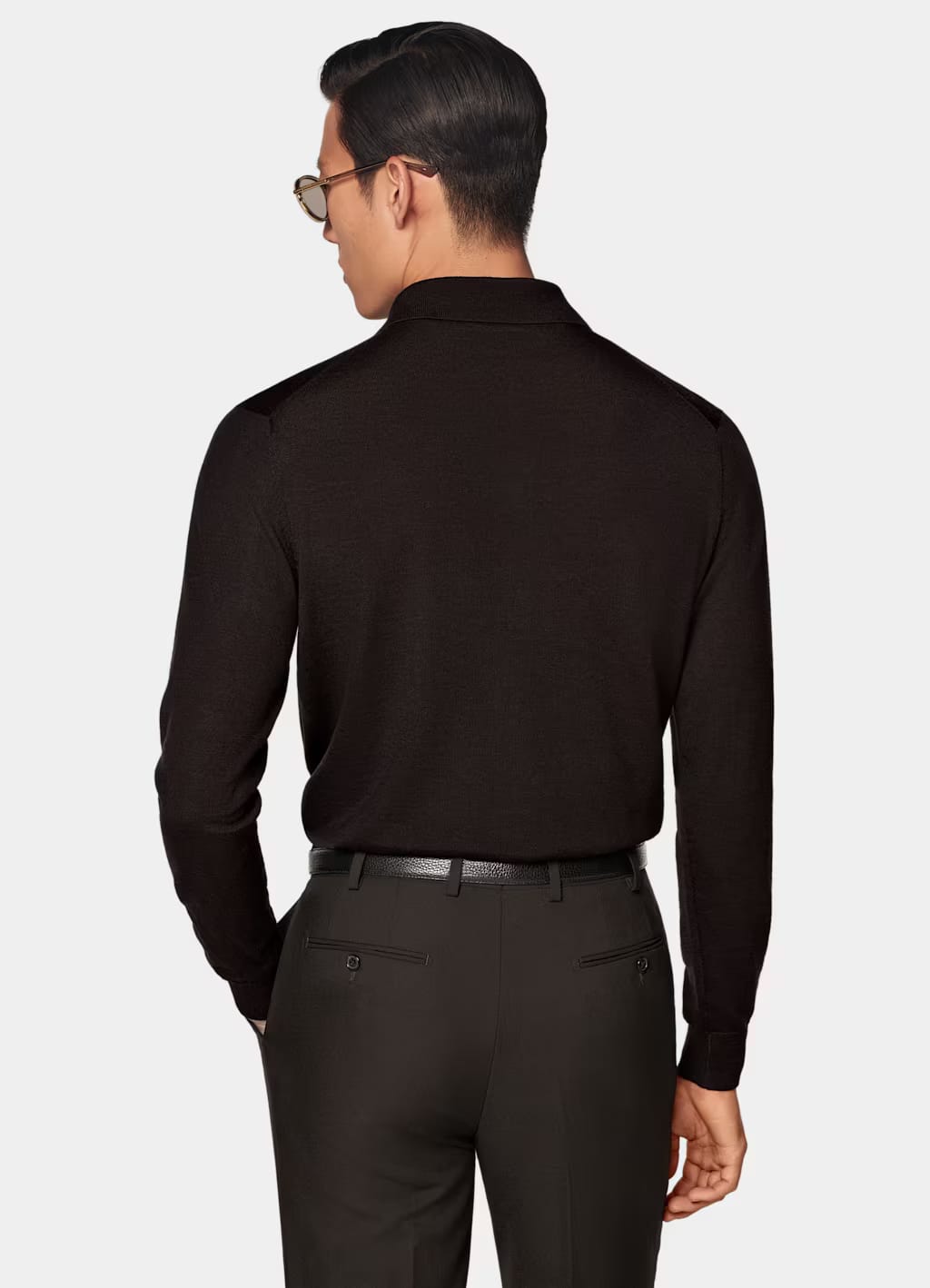 Suitsupply Pure Wool Black Sweater