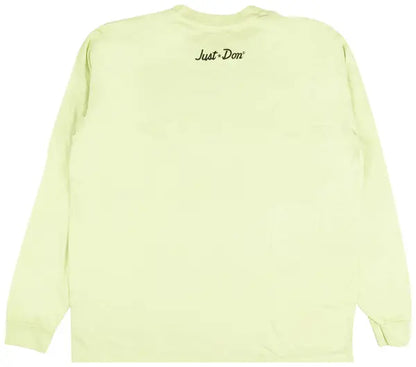 Just Don Airbrush Tiger Long-Sleeve T-Shirt 'Mint Green'