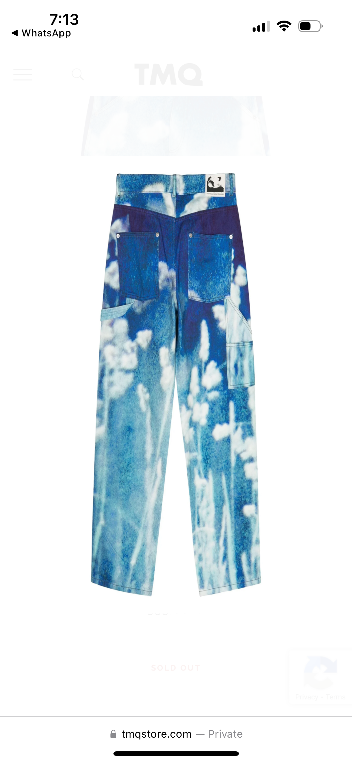 Rassvet and julian klincewicz
Men Flourish Double Knee Trousers Woven