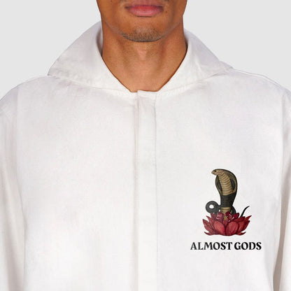 Almost Gods white long sleeve top