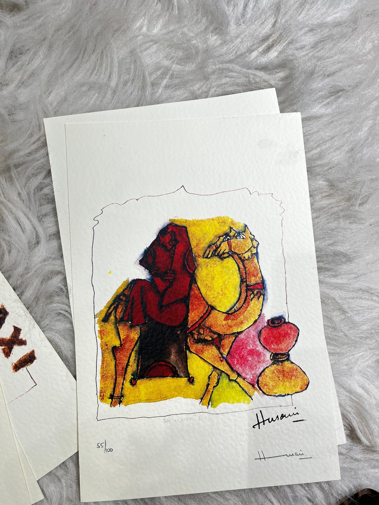 M.F. Husain – Menaxi: Tale of 3 Cities
Original Limited Edition Serigraph Portfolio