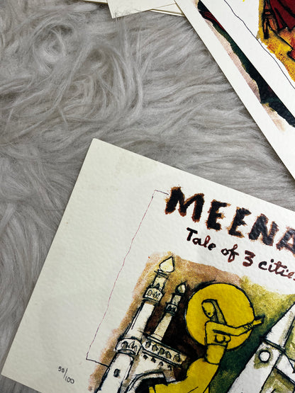 M.F. Husain – Menaxi: Tale of 3 Cities
Original Limited Edition Serigraph Portfolio