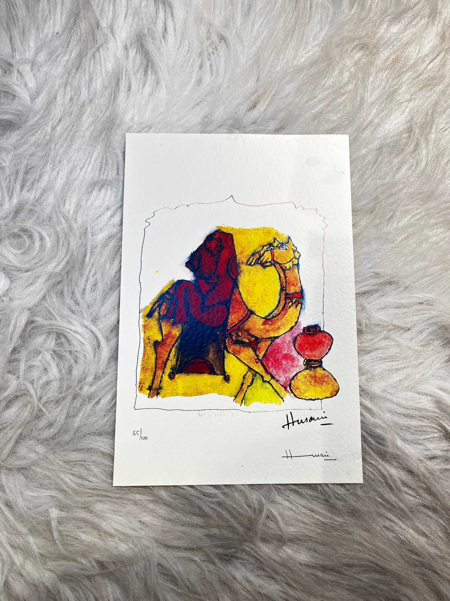 M.F. Husain – Menaxi: Tale of 3 Cities
Original Limited Edition Serigraph Portfolio