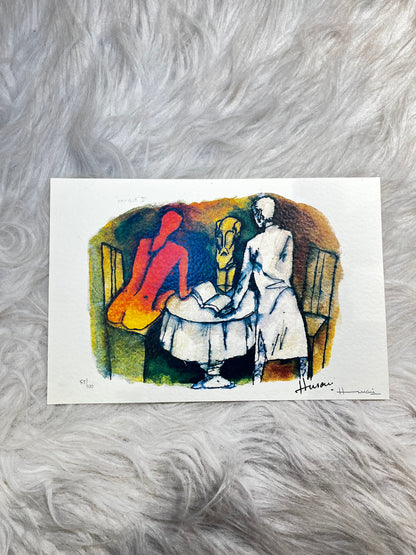 M.F. Husain – Menaxi: Tale of 3 Cities
Original Limited Edition Serigraph Portfolio