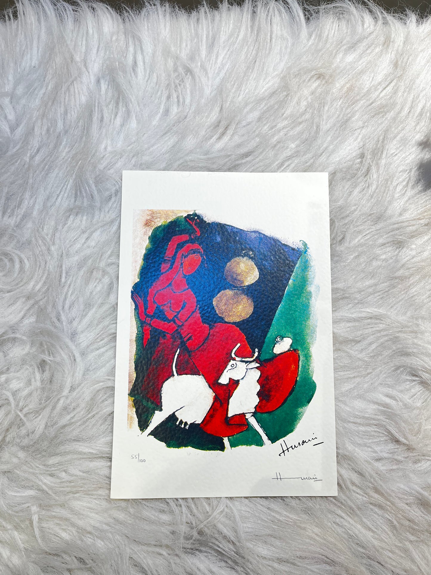 M.F. Husain – Menaxi: Tale of 3 Cities
Original Limited Edition Serigraph Portfolio