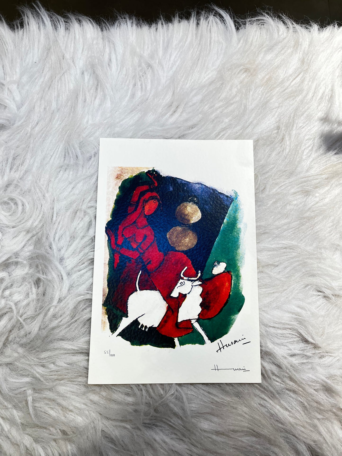 M.F. Husain – Menaxi: Tale of 3 Cities
Original Limited Edition Serigraph Portfolio