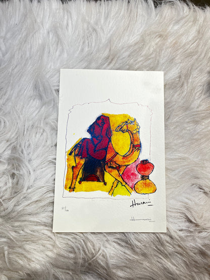 M.F. Husain – Menaxi: Tale of 3 Cities
Original Limited Edition Serigraph Portfolio