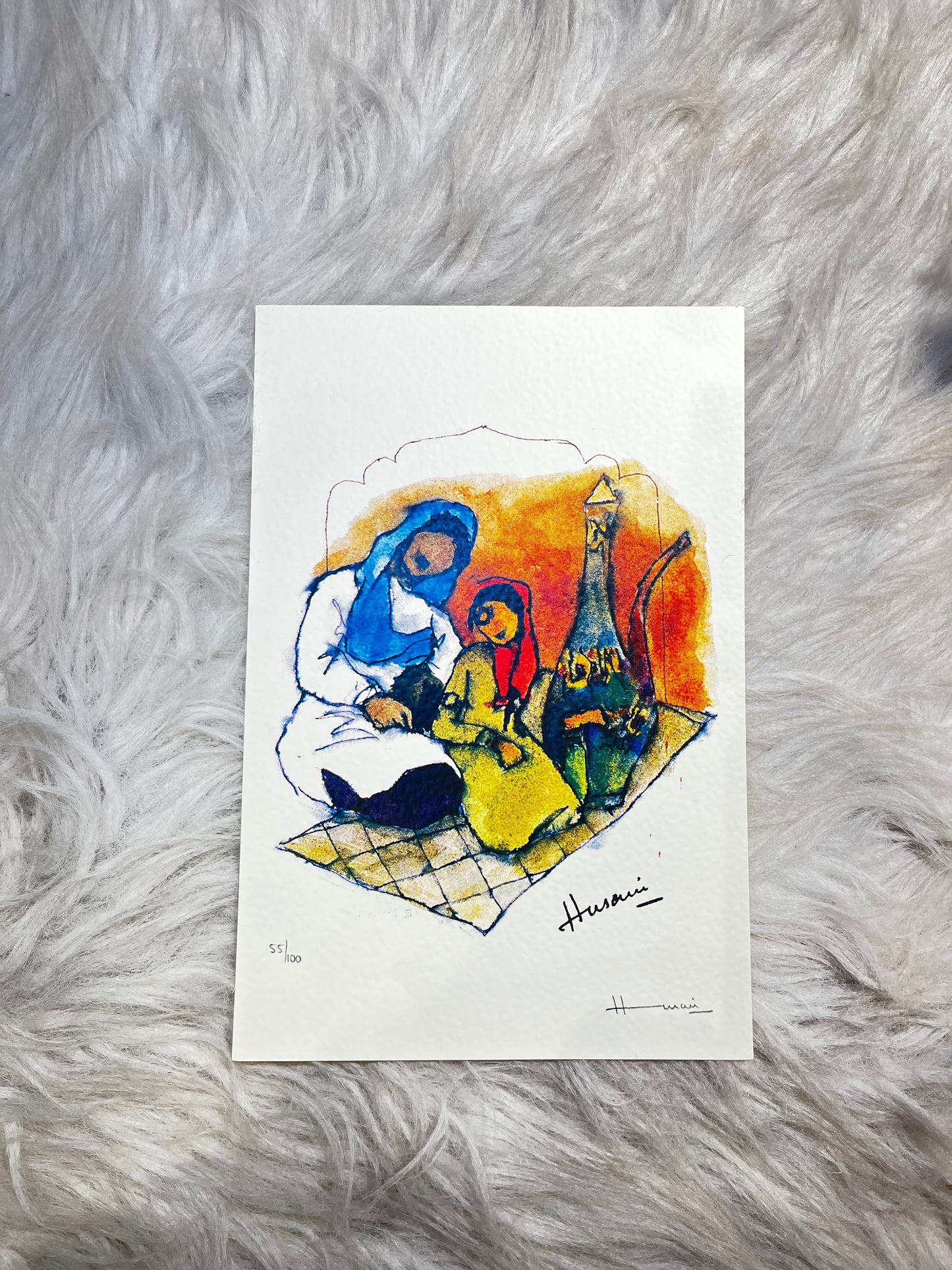 M.F. Husain – Menaxi: Tale of 3 Cities
Original Limited Edition Serigraph Portfolio