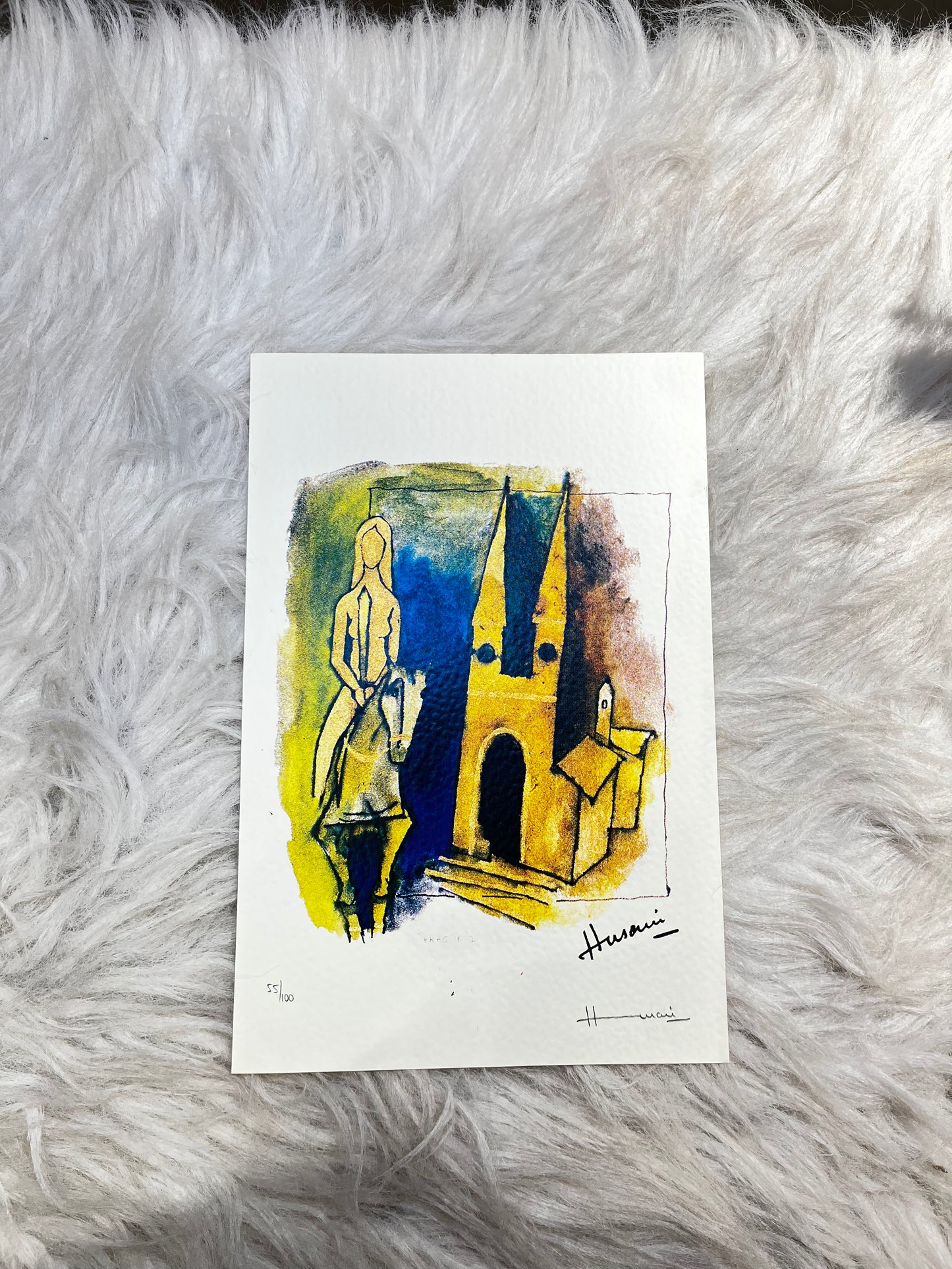 M.F. Husain – Menaxi: Tale of 3 Cities
Original Limited Edition Serigraph Portfolio
