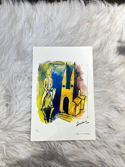 M.F. Husain – Menaxi: Tale of 3 Cities
Original Limited Edition Serigraph Portfolio