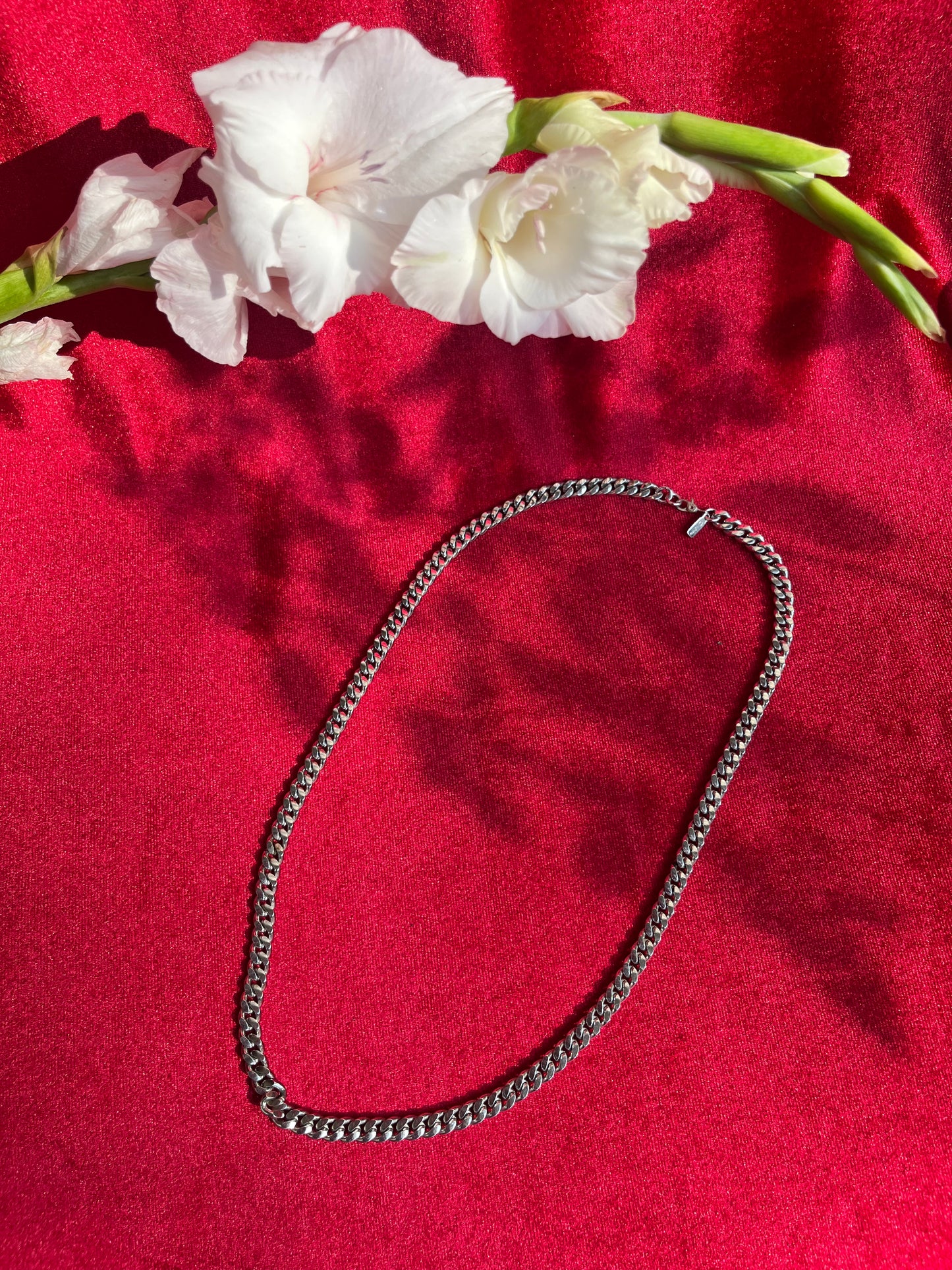 Monet Vintage Silver Tone Necklace
