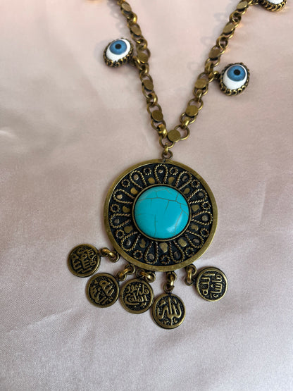 Azra Evil Eye Ottoman Necklace