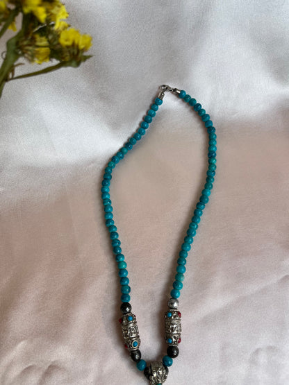 Gyu Tibetan Turquoise Neckpiece