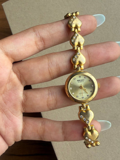 SEIKO Japan Vintage Quartz Oval Face Watch