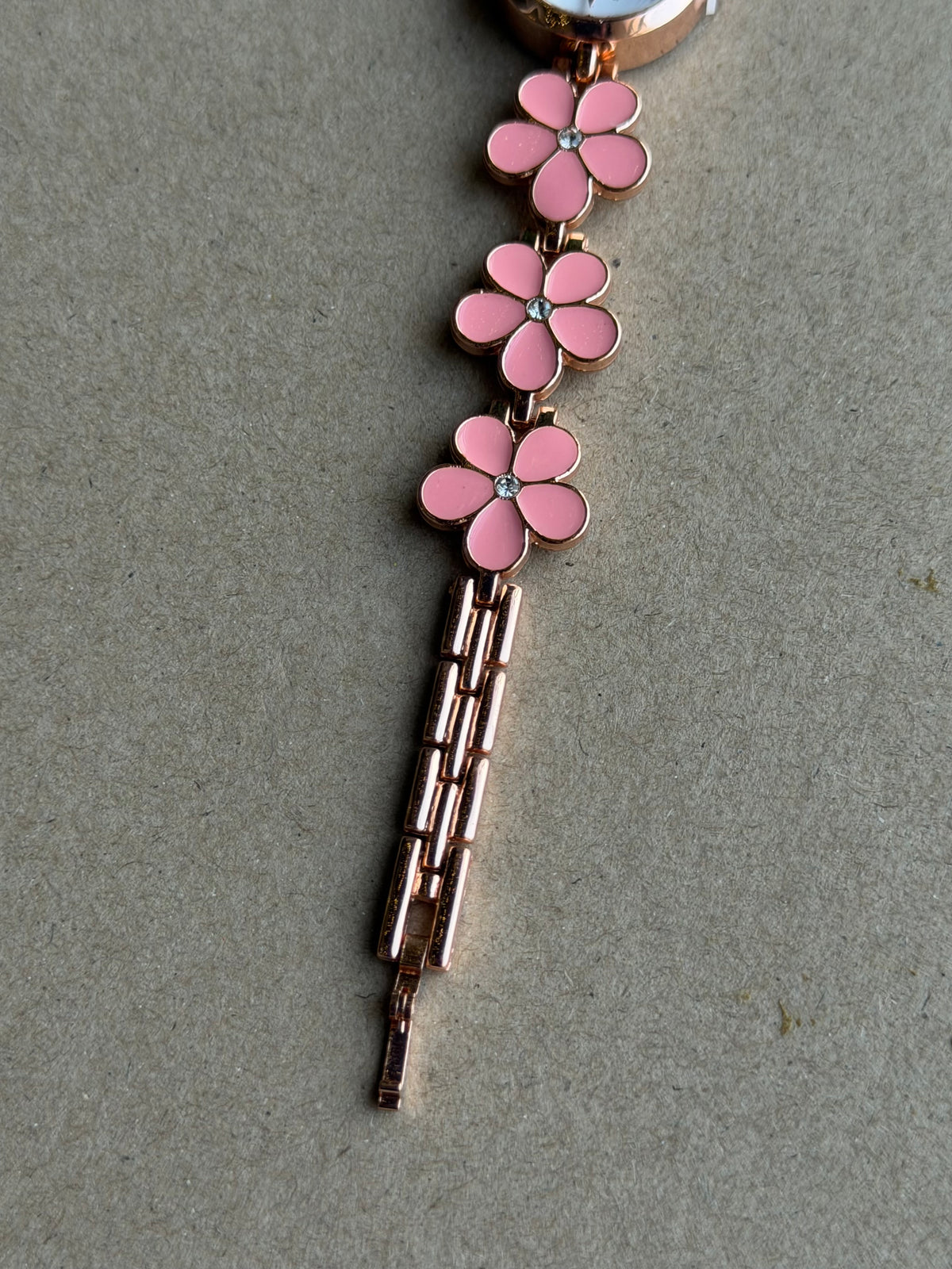 Floral vintage watch