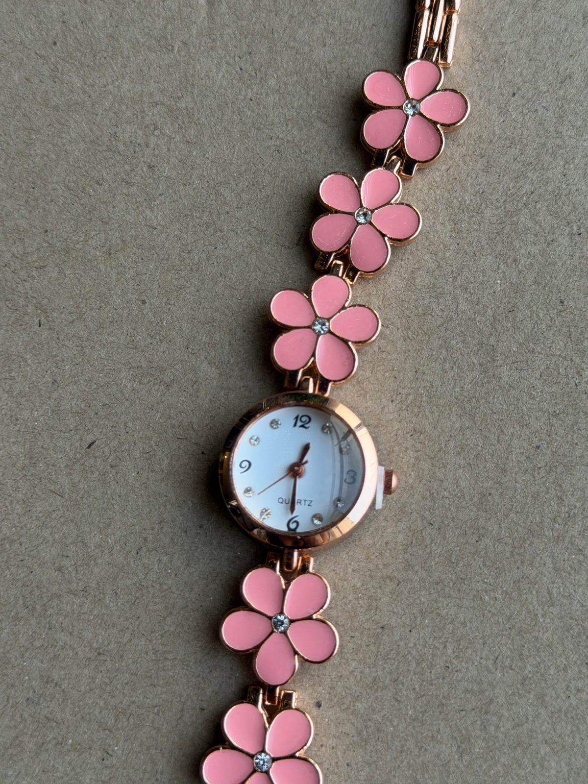 Floral vintage watch