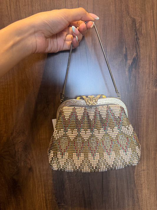 Multi Metal Mesh Mini Vintage Bag