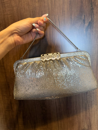 Medium Silver Chainmail Vintage Bag