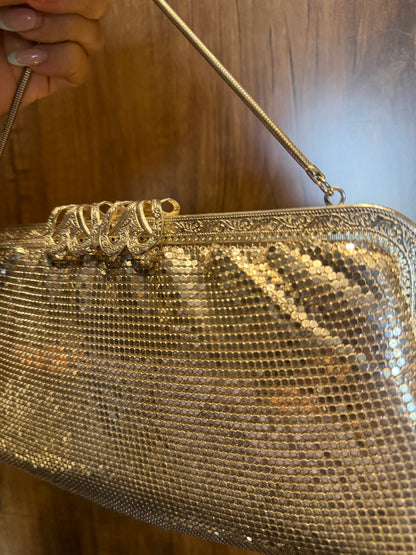 Medium Silver Chainmail Vintage Bag
