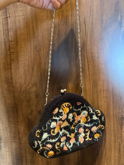 Vintage Bead Embroidered Sling