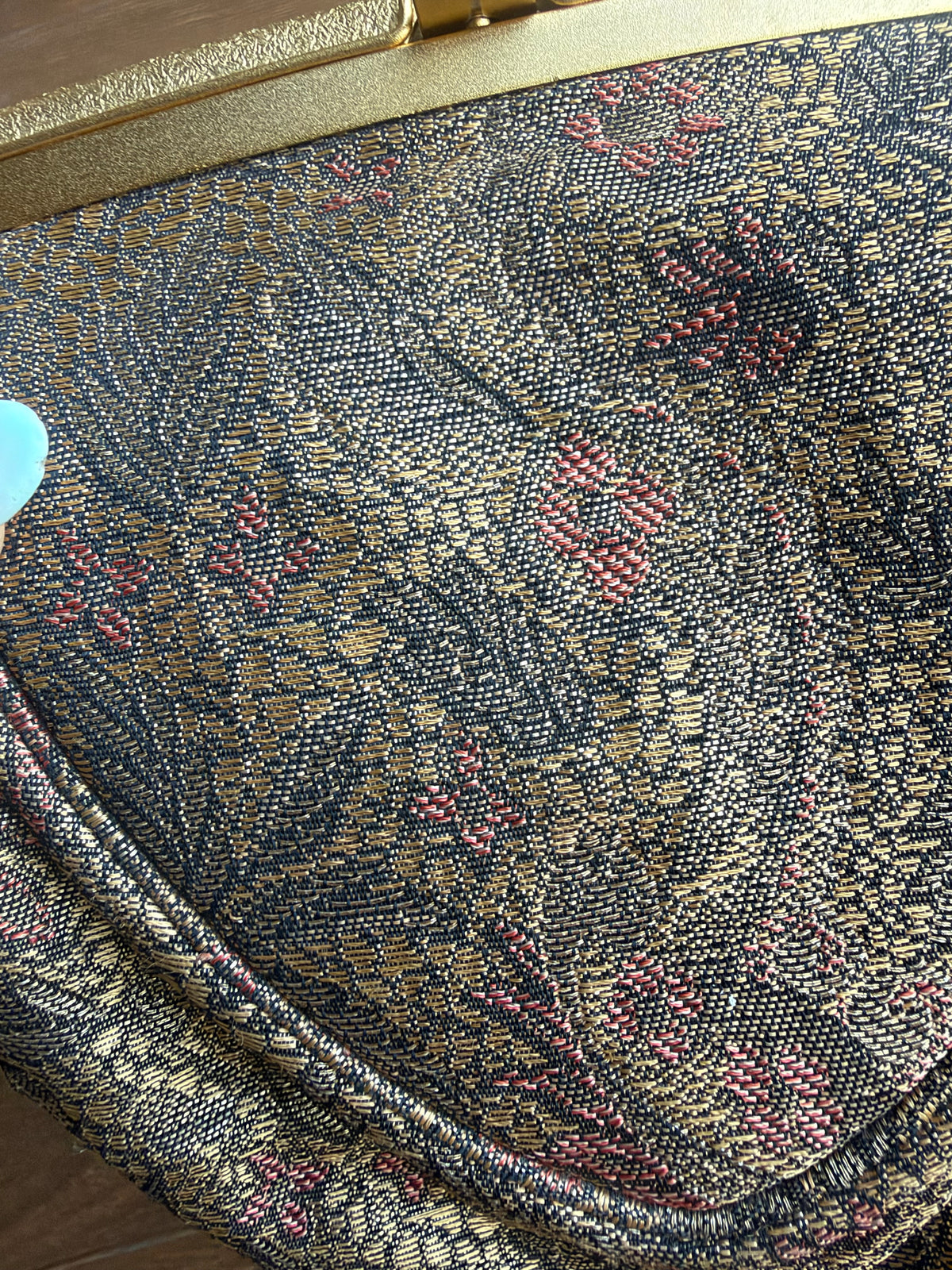 Mini Jaquared Vintage Bag
