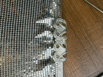 Medium Silver Chainmail Vintage Bag