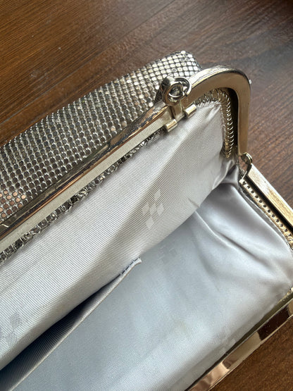 Medium Silver Chainmail Vintage Bag