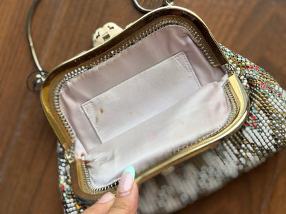 Multi Metal Mesh Mini Vintage Bag
