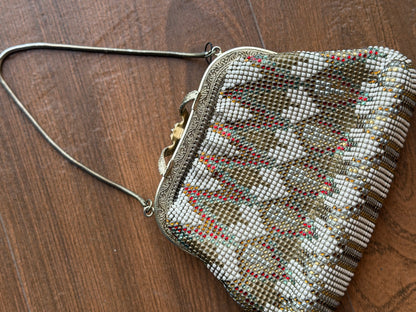 Multi Metal Mesh Mini Vintage Bag