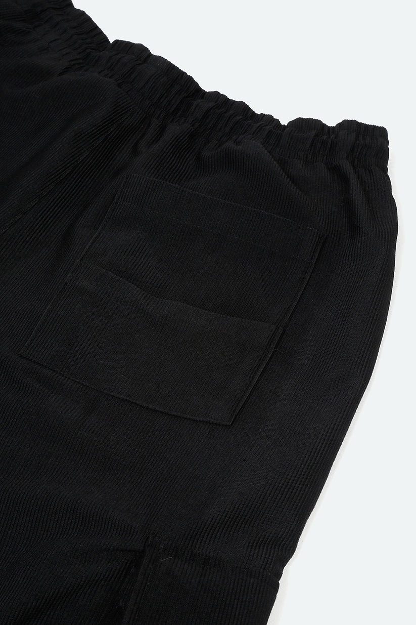 Natty Garb Razor Corduroy Cargos (Black)