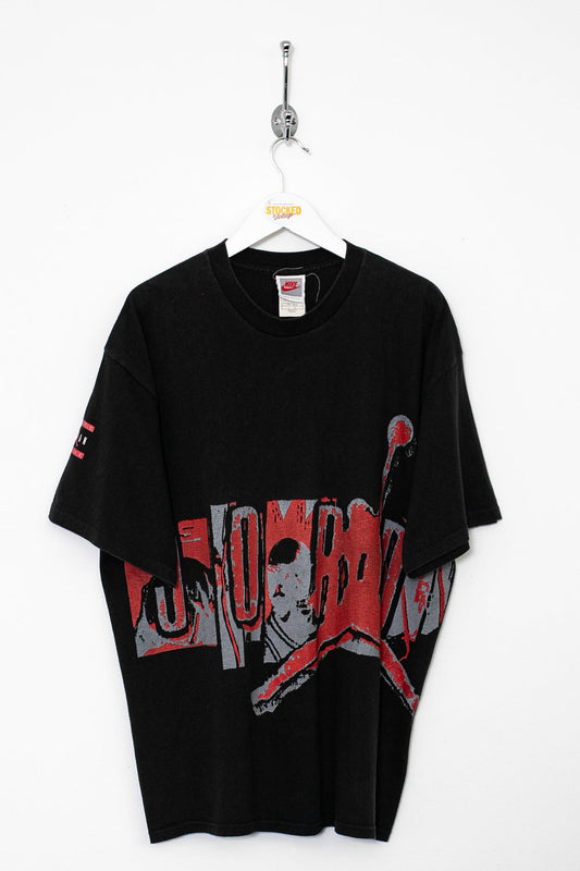 Nike Air Jordan RARE Vintage Black Tee