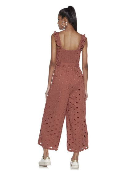 Nuon Westside Brown Pence Jumpsuit