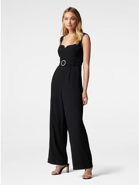 Forever New Black Regular Fit Jumpsuit