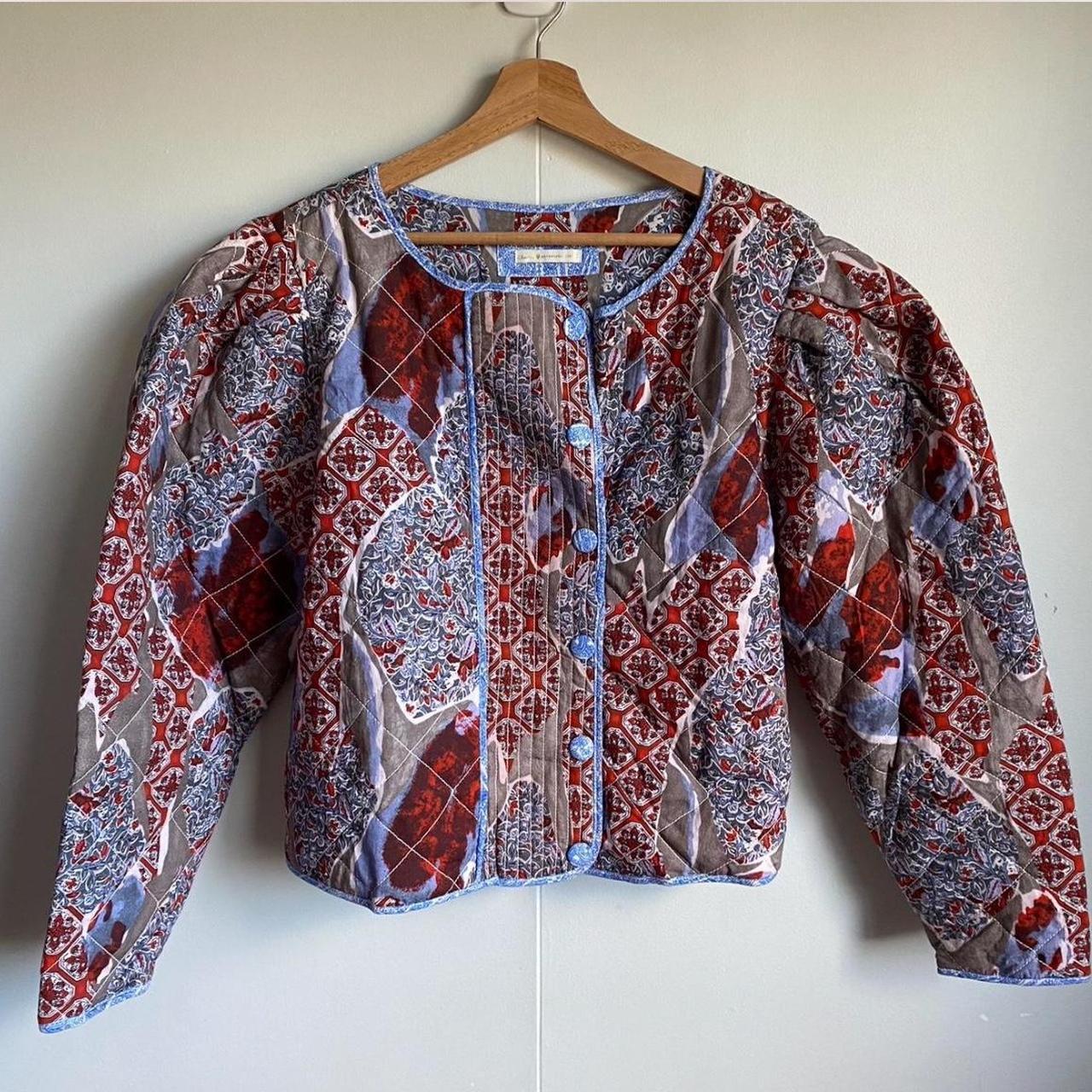 Anthropologie Liani Puff-Sleeved Jacket