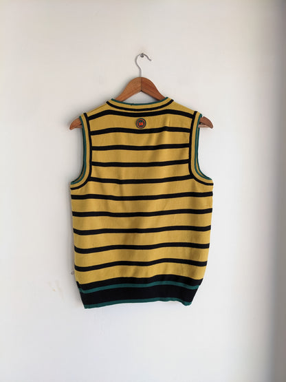 Yellow & Black Sweater Vest