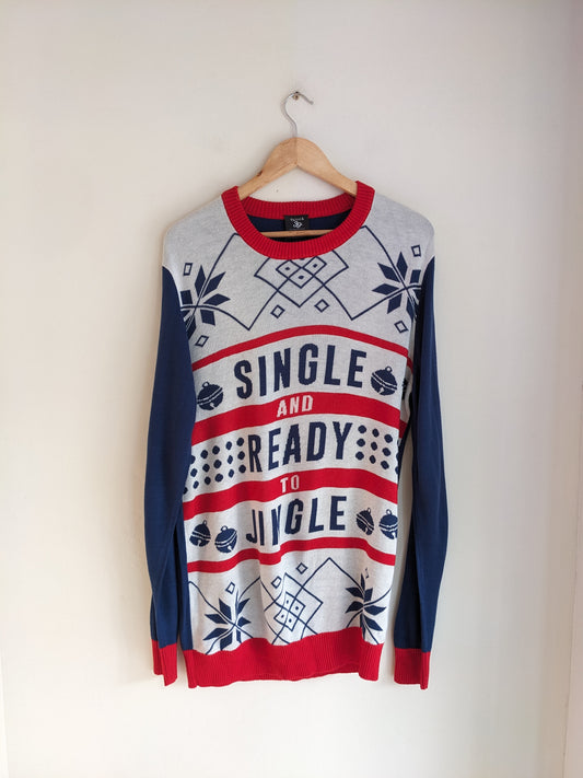 Single Ready to Jingle Christmas Sweater