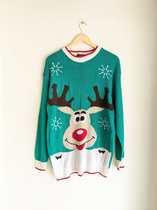 Figaro Rudolph Christmas Sweater