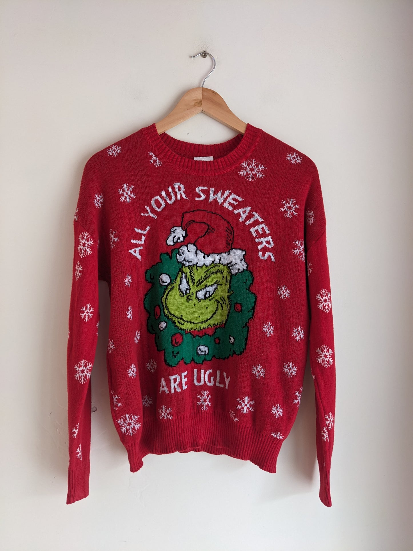 The Grinch Red Ugly Christmas Sweater