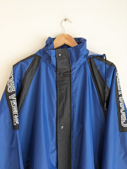 Cross Verge Royal Blue Windcheater Jacket