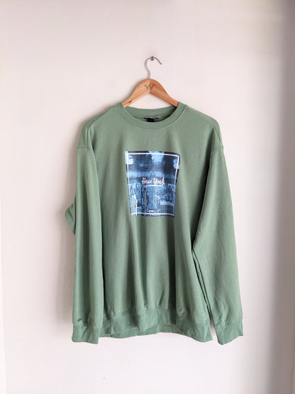 H&M Green Sweatshirt