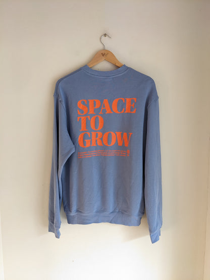 H&M Space To Grow Blue Sweatshirt