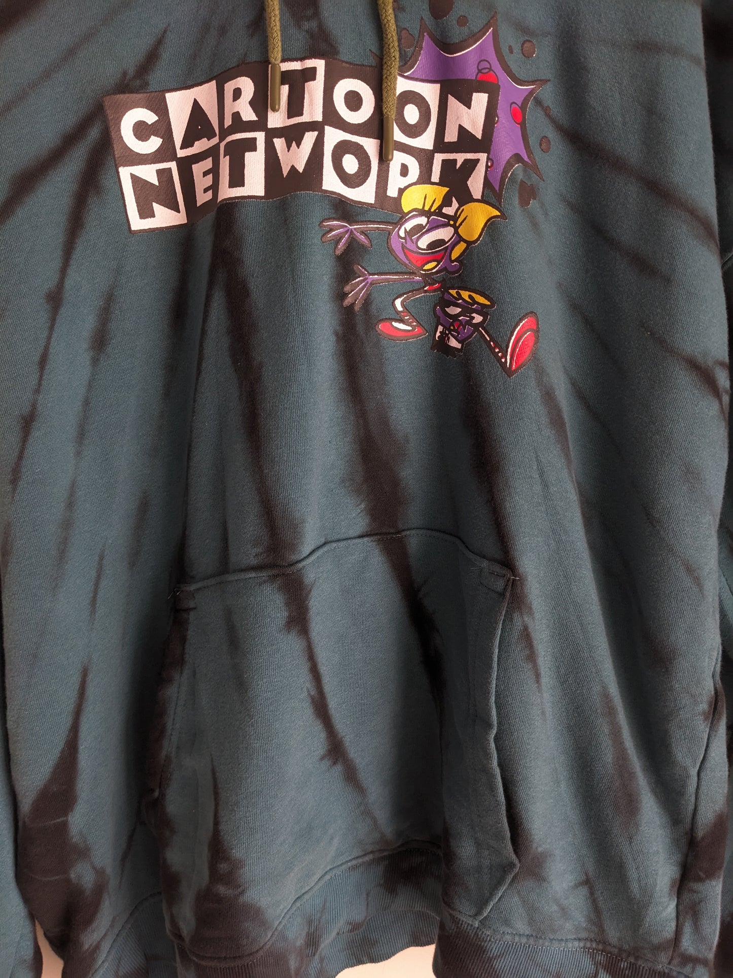 No Boundaries Cartoon Network Tie Dye Hoodie