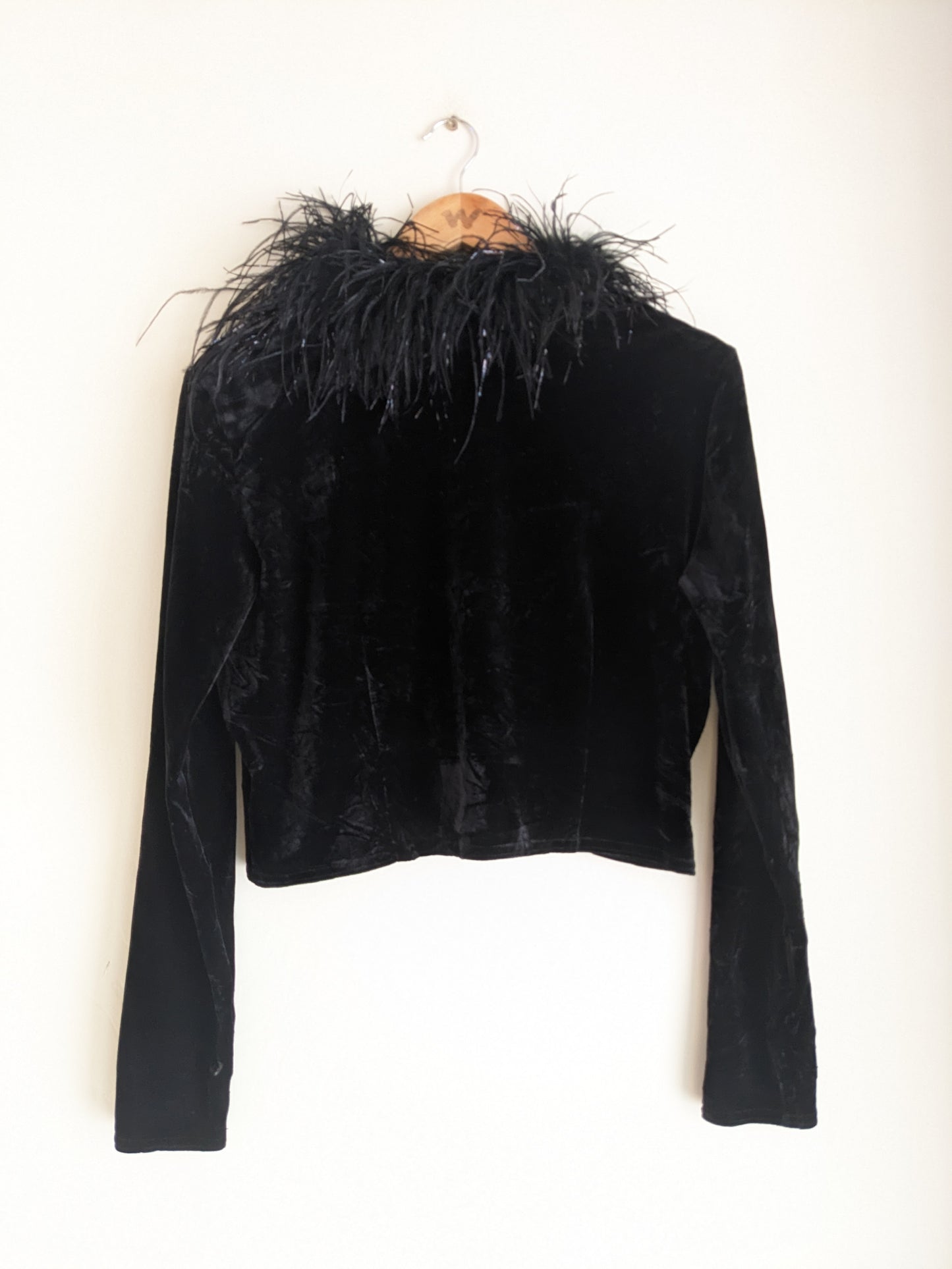 Debutante Velvet Faux Fur Jacket