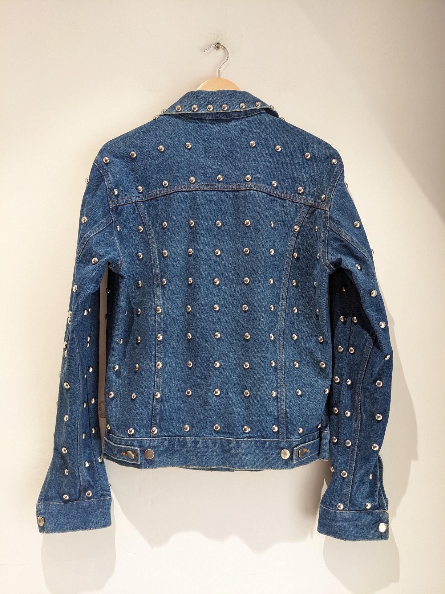 Embellished Blue Denim Jacket