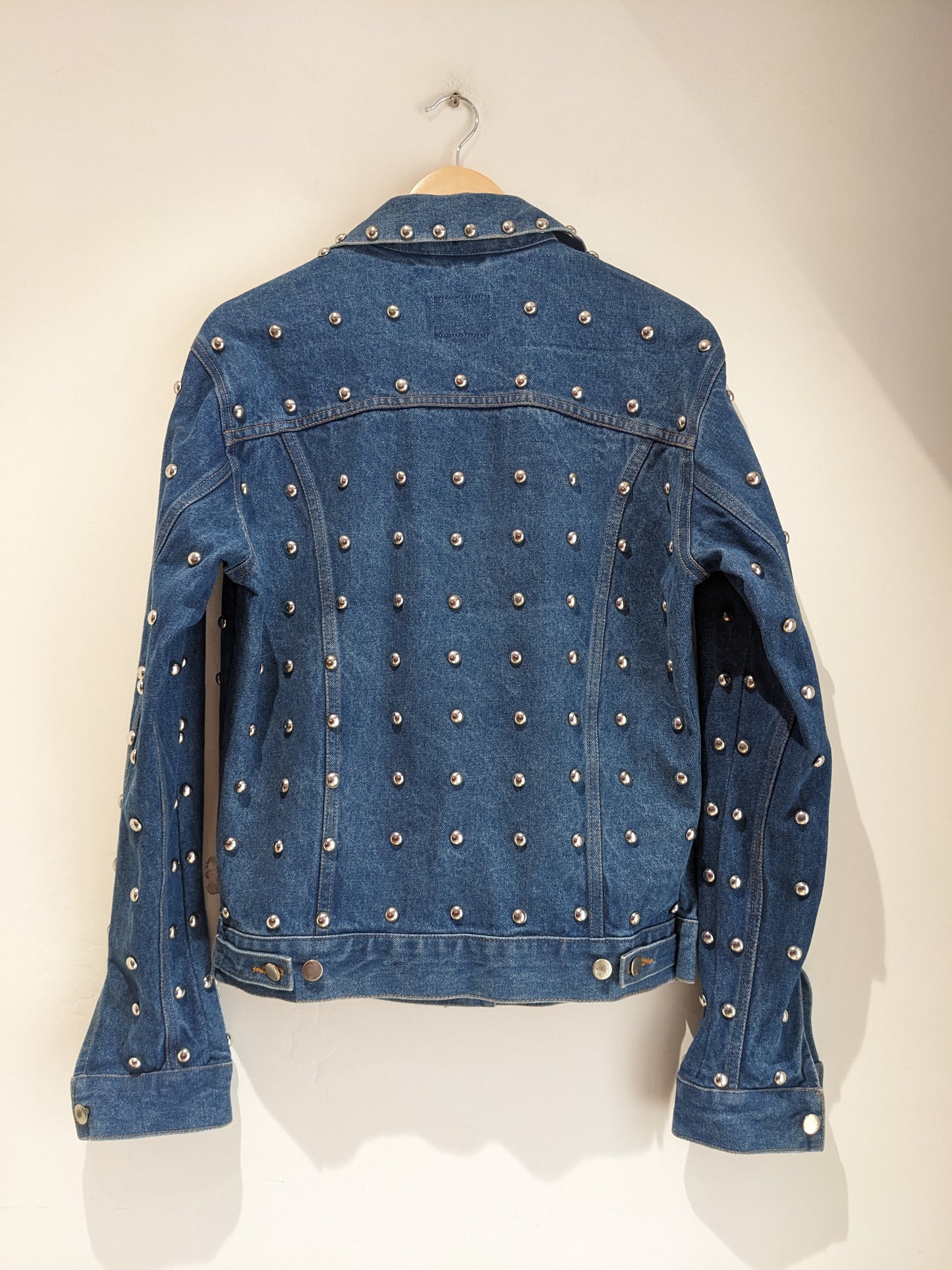 Embellished Blue Denim Jacket